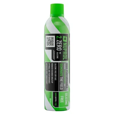 2.ZERO Silicone Free Green Gas - Nuprol