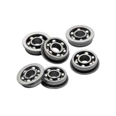 Open Steel Bearings Bushings 8 mm Ready for Extreme Mechanical Stress