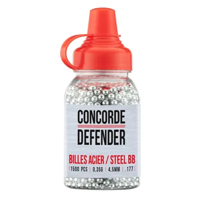 Concorde Defender Steel BBs, 4.5 mm Caliber x 1500