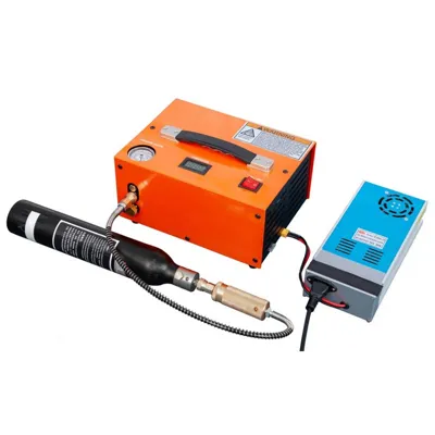 Compresor Portatil 12V/220V V2 con Autostop - STINGER