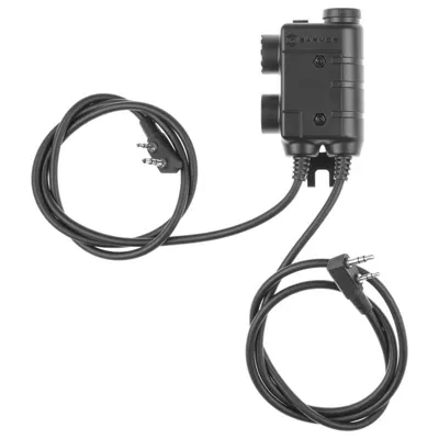 Comunicaciones Ptt Earmor Dual Comm Tactical Ptt M56-KEN Kenwood - OPSMEN