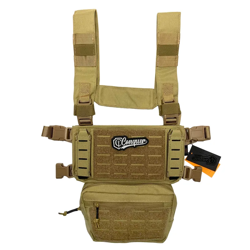 Conquer Chest Rig Core · Tan / FDE