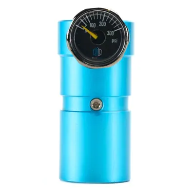 HPA Regulador Flo J 40-200 Psi Celeste - MECHLABS