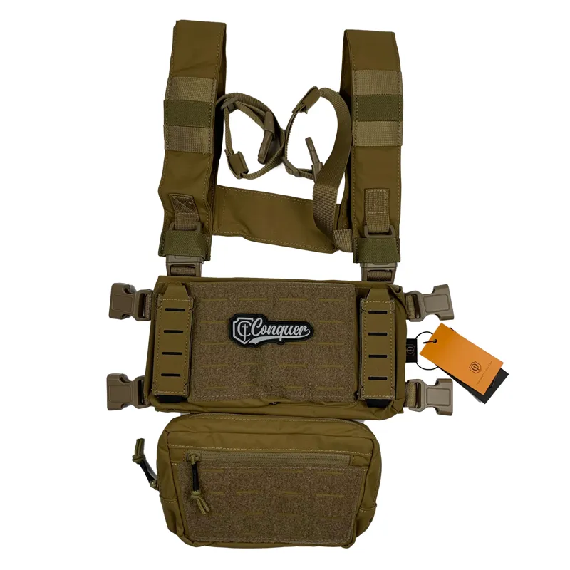 Conquer Chest Rig Core · Coyote