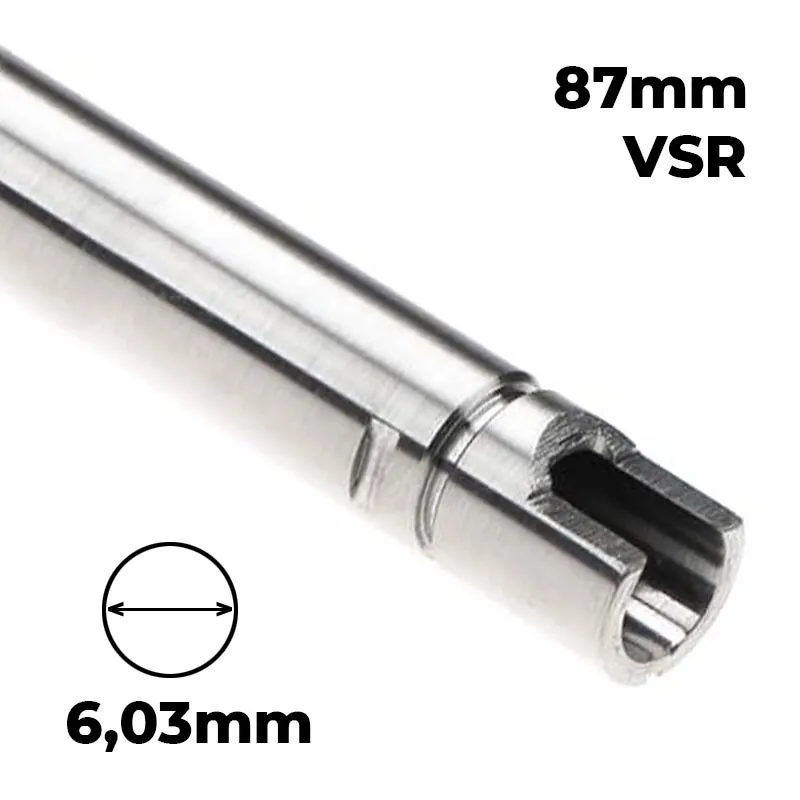 Lambda Cañón Precision VSR 6.03 87mm 03 for Tokyo Marui Glock 19
