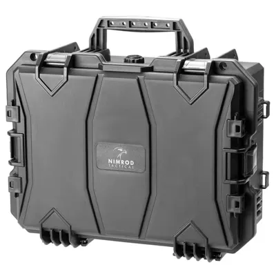 Maleta Rigida Porta Pistola Multi-Pistol Polymer Case 46cm - NIMROD