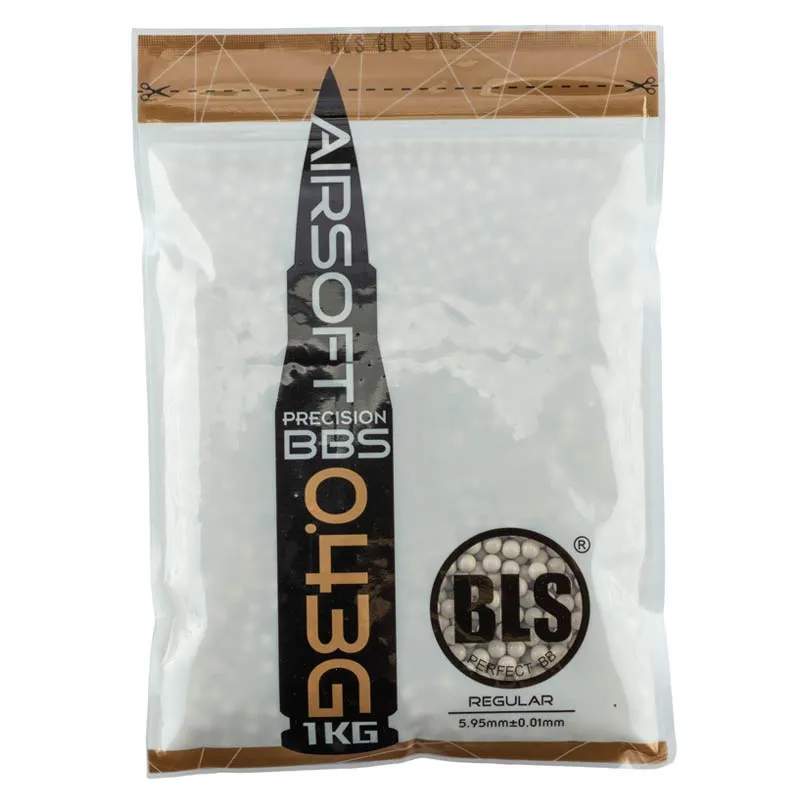 BLS (Taiwan) Bolas 0.43g Precision BBs 1kg · Blanco