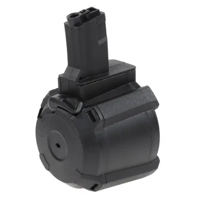 Cargador Drum MP5 Eléctrico 1200 BBs - Saigo Defense