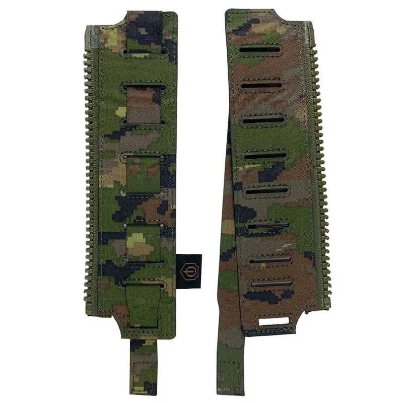 Conquer Cremallera Zip Adapter for MOLLE System · Boscoso pixelado