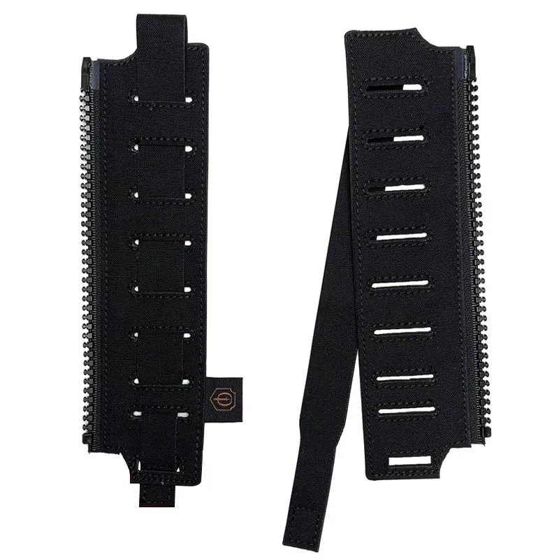 Conquer Cremallera Zip Adapter for MOLLE System · Negro