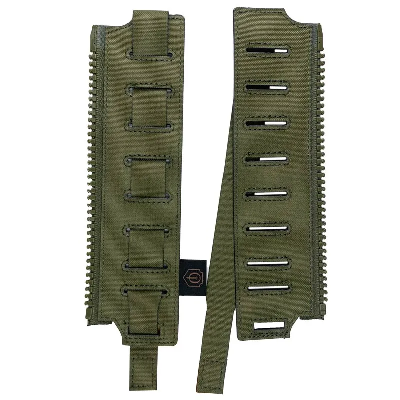 Conquer Cremallera Zip Adapter for MOLLE System · Verde / OD