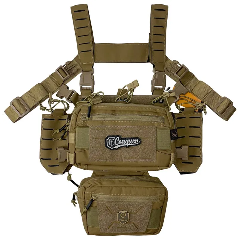Conquer Chest Rig Titan Chest Rig · Coyote