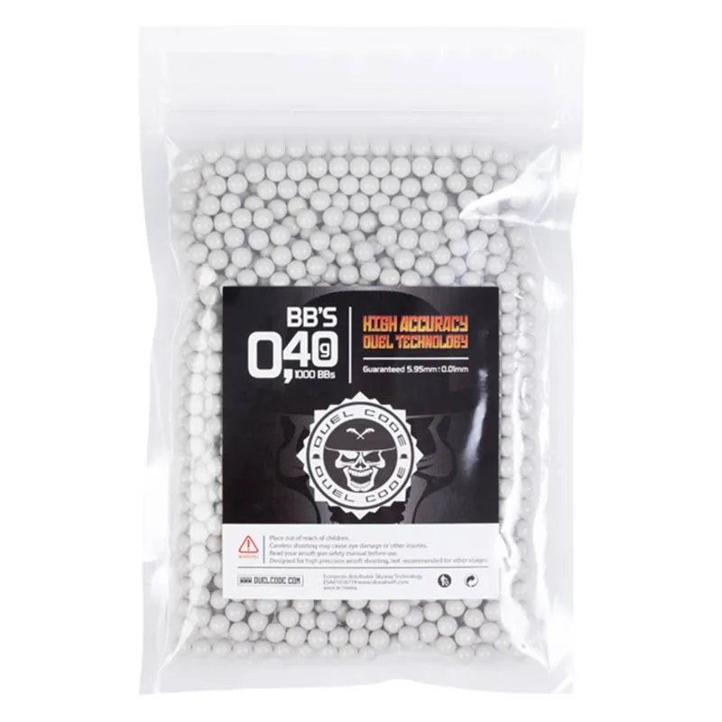 Duel Code Bolas 0.40g Absolute 1000 BBs · Blanco