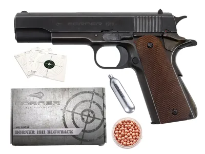 Õhkrelv Colt 1911 Tagasilöögiga Kit