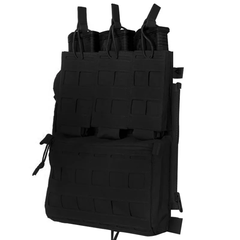 Delta Tactics Back Panel Assault · Negro