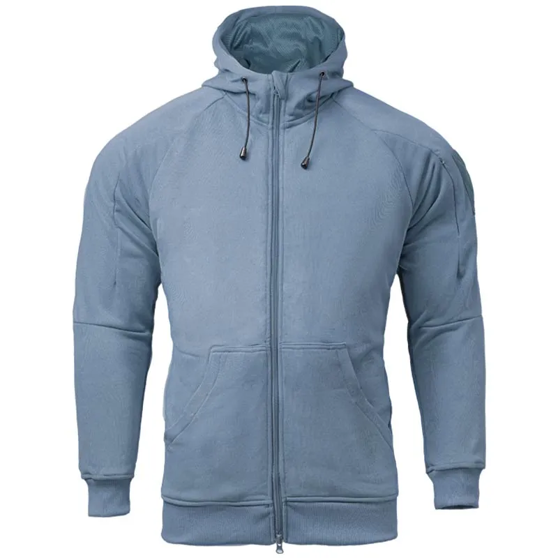 Conquer Fullzip Tactical Hoodie · Azul
