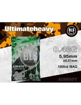 Bille Ultimate Heavy 0.48g Ivoire 1000 BBs