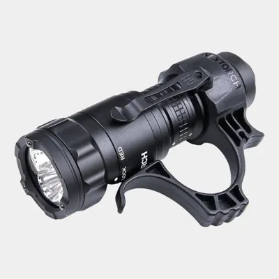 Linterna de Mano Pequeña TA21 1300 Lum. con Anillo Táctico - Nextorch