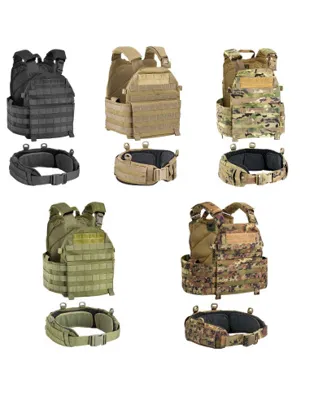 Gilet Tactique - Système MOLLE, Résistant et Ajustable