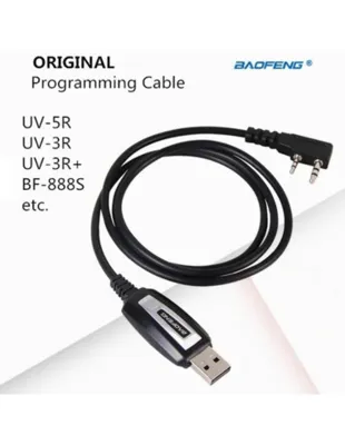 Câble de Programmation pour Les Talkie Walkie UV-5R,BF-888S,UV-82,UV-3R
