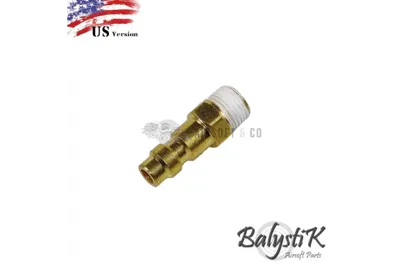 Coupleur Mâle Avec Filetage 1/8 NPT Mâle (US) - Balystik