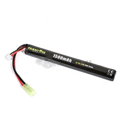 Batterie LIPO 7.4 V 1500 mAh 20C - Phantom