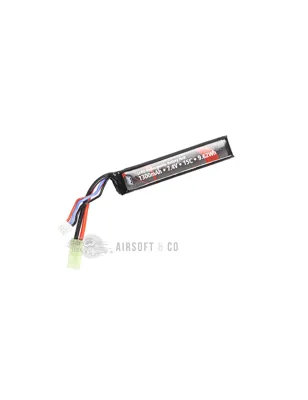 Batterie LIPO 7.4 V 1300 mAh Stick - ASG