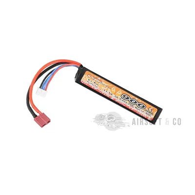 Batterie LIPO 11.1 V 900 mAh 15C Burst 30C (T-Dean) - VB Power