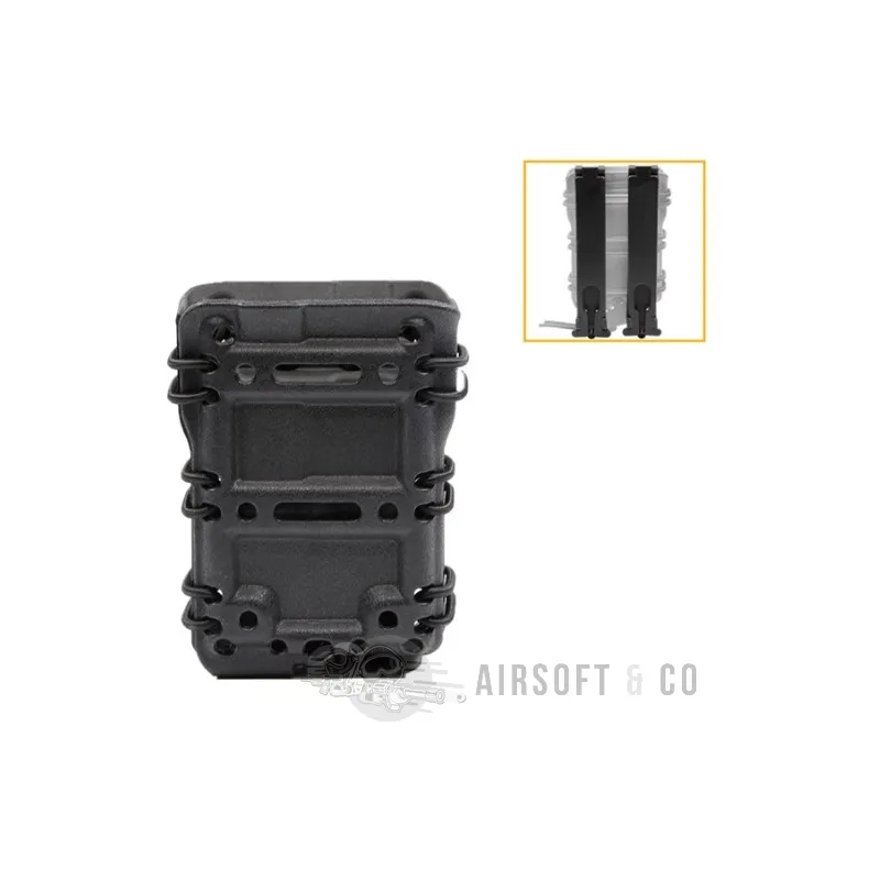 Tactical OPS Poche MOLLE 5.56 Extensible · Negro