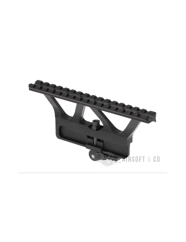 Metal AK Series Slide Mount Base · Negro