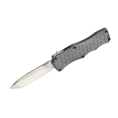 Exploit OTF Automatic 3.5 Tanto Aluminum Tumbled - Hogue