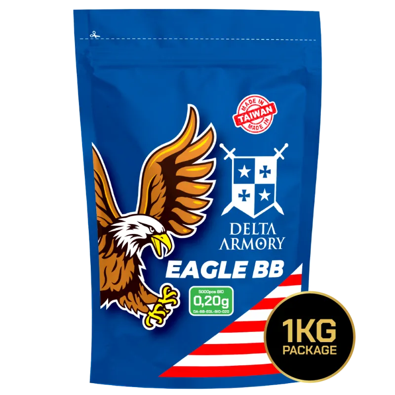 Delta Armory Eagle BIO 0,20g 5000PCS · Blanco