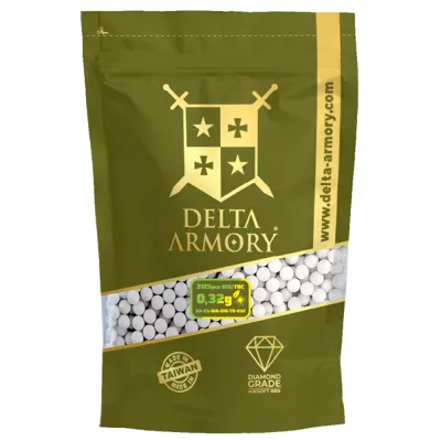 Tracer BIO Diamond 0.32g 3120PCS Glow in the Dark - Delta Armory