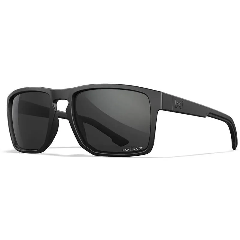 Wiley X Founder Captivate Ahumado · Negro
