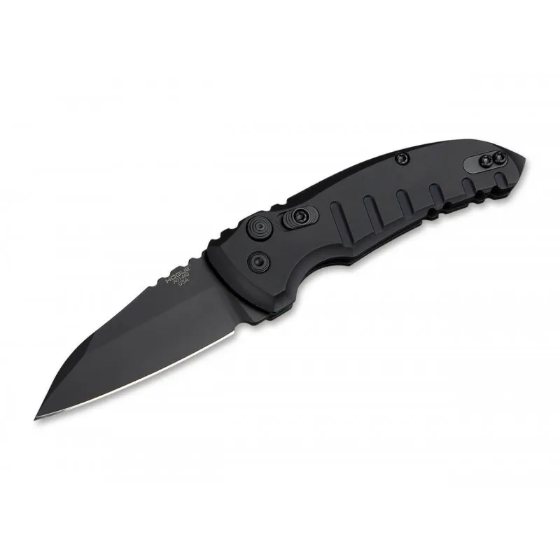 Hogue A01 Microswitch Wharncliffe All · Negro