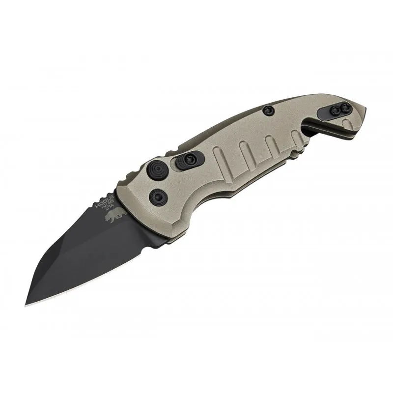 Hogue A01 Microswitch Compact Wharncliffe · Tan / FDE