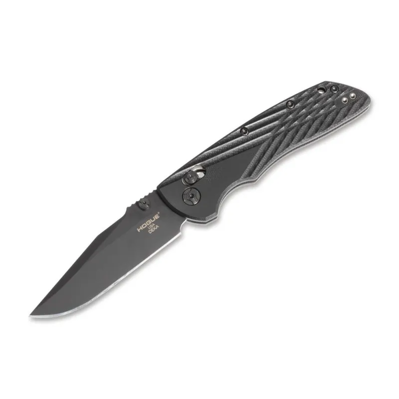 Hogue Deka 3.25" CP Solid All · Negro