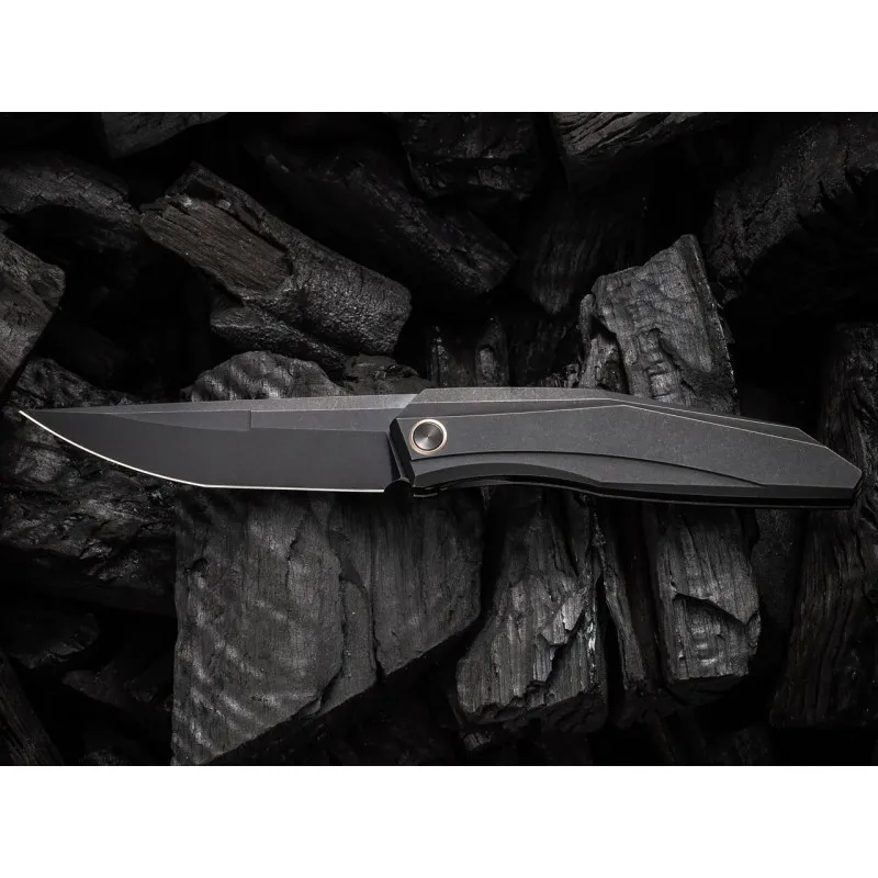 WE Knife Cybernetic Titanium All · Negro