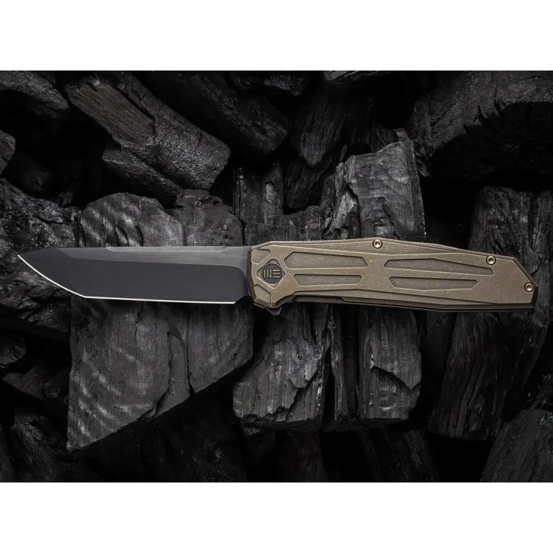 WE Knife Shadowfire Titanium · Bronce