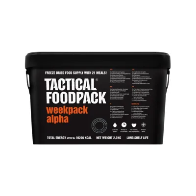 Weekpack Alpha - Tactical Foodpack