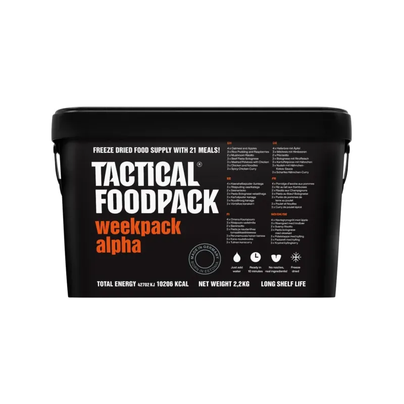 Tactical Foodpack Weekpack Alpha