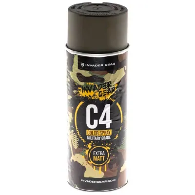 Pintura Spray C4 MIL Grade Color RAL0804010 - INVADER GEAR
