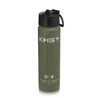 Trinkflasche - Kippverschluss Mit Trinkhalm - KHS Tactical Gear