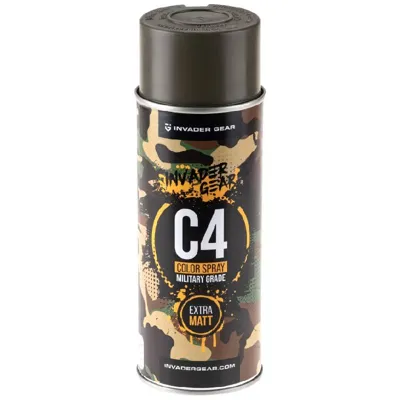 Pintura Spray C4 MIL Grade Color RAL7013 - INVADER GEAR