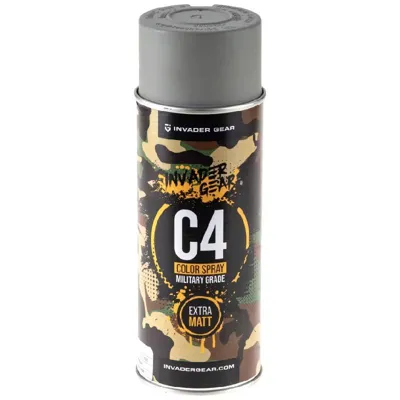 Pintura Spray C4 MIL Grade Color RAL7030 - INVADER GEAR