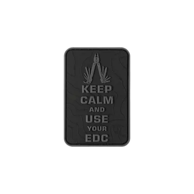 Keep Calm EDC Rubber Patch - JTG