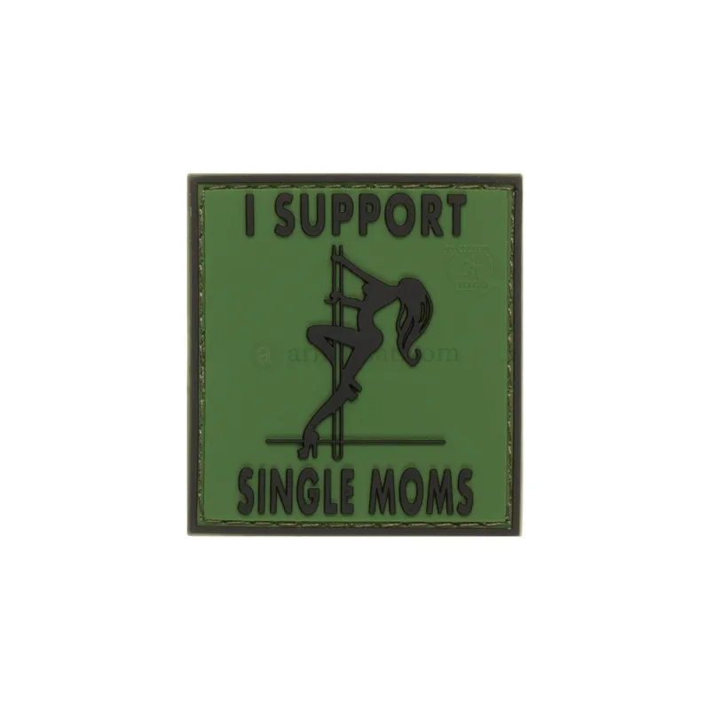 JTG I Support Single Mums Rubber Patch