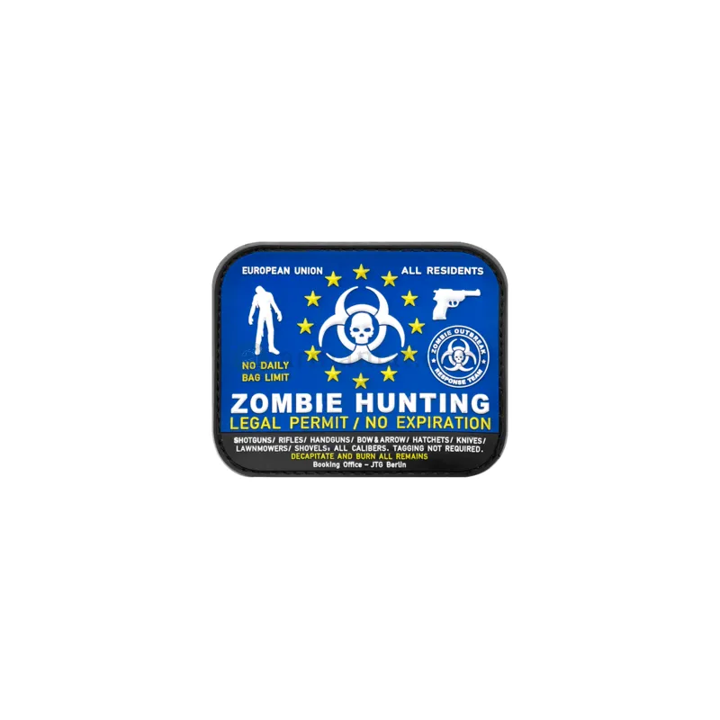 JTG Zombie Hunter Rubber Patch