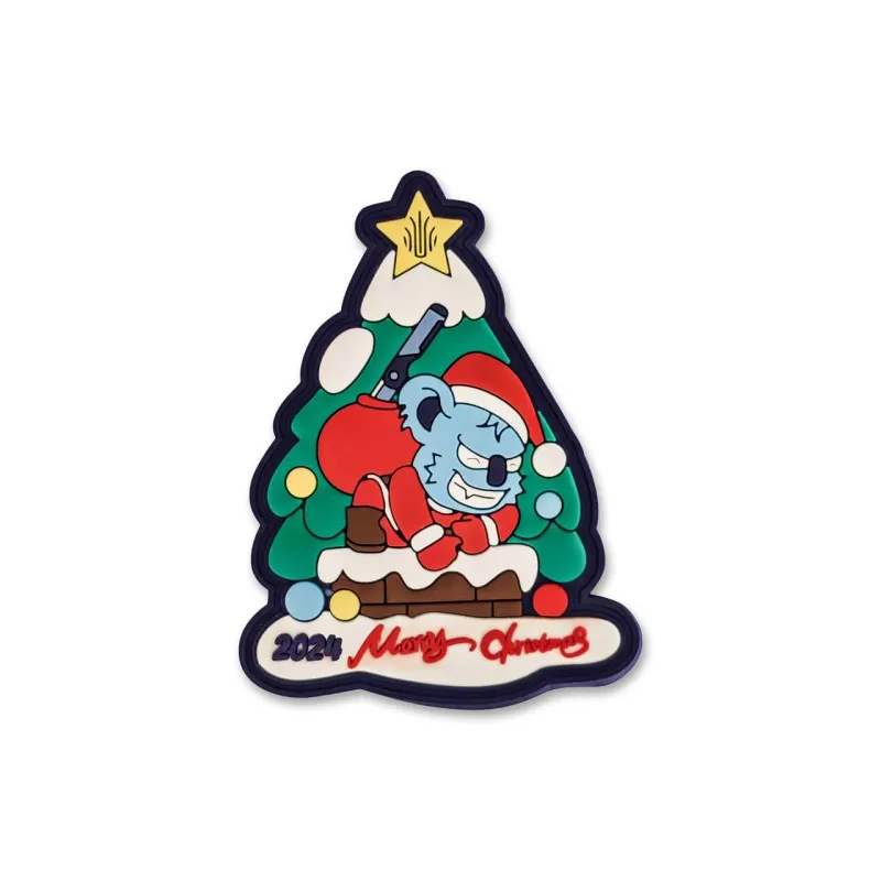 Kizer Merry Christmas 2024 Velcro Patch