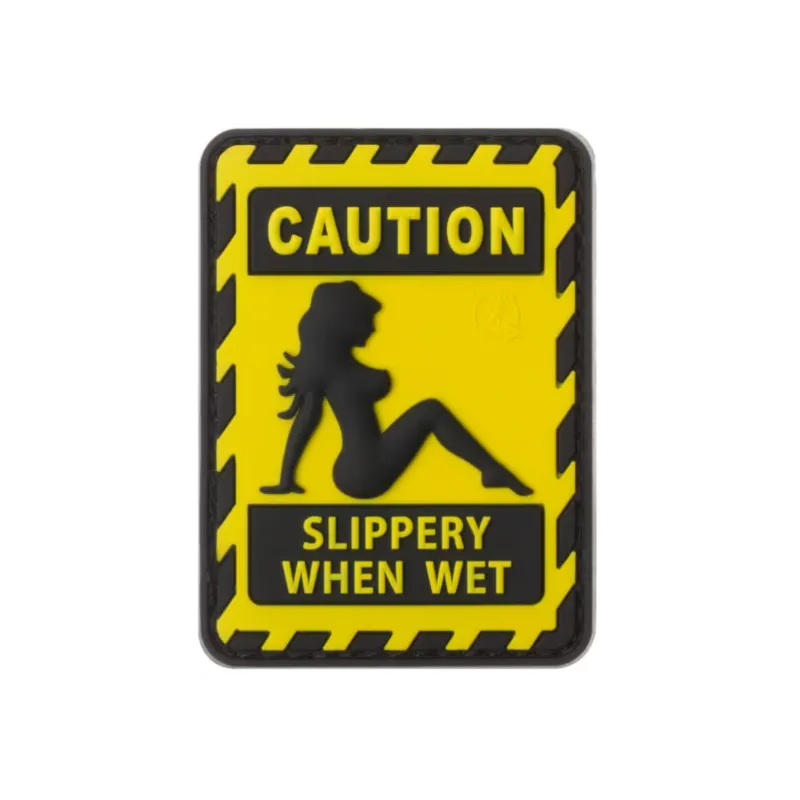 JTG Slippery When Wet Rubber Patch